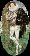 a youth among roses Nicholas Hilliard